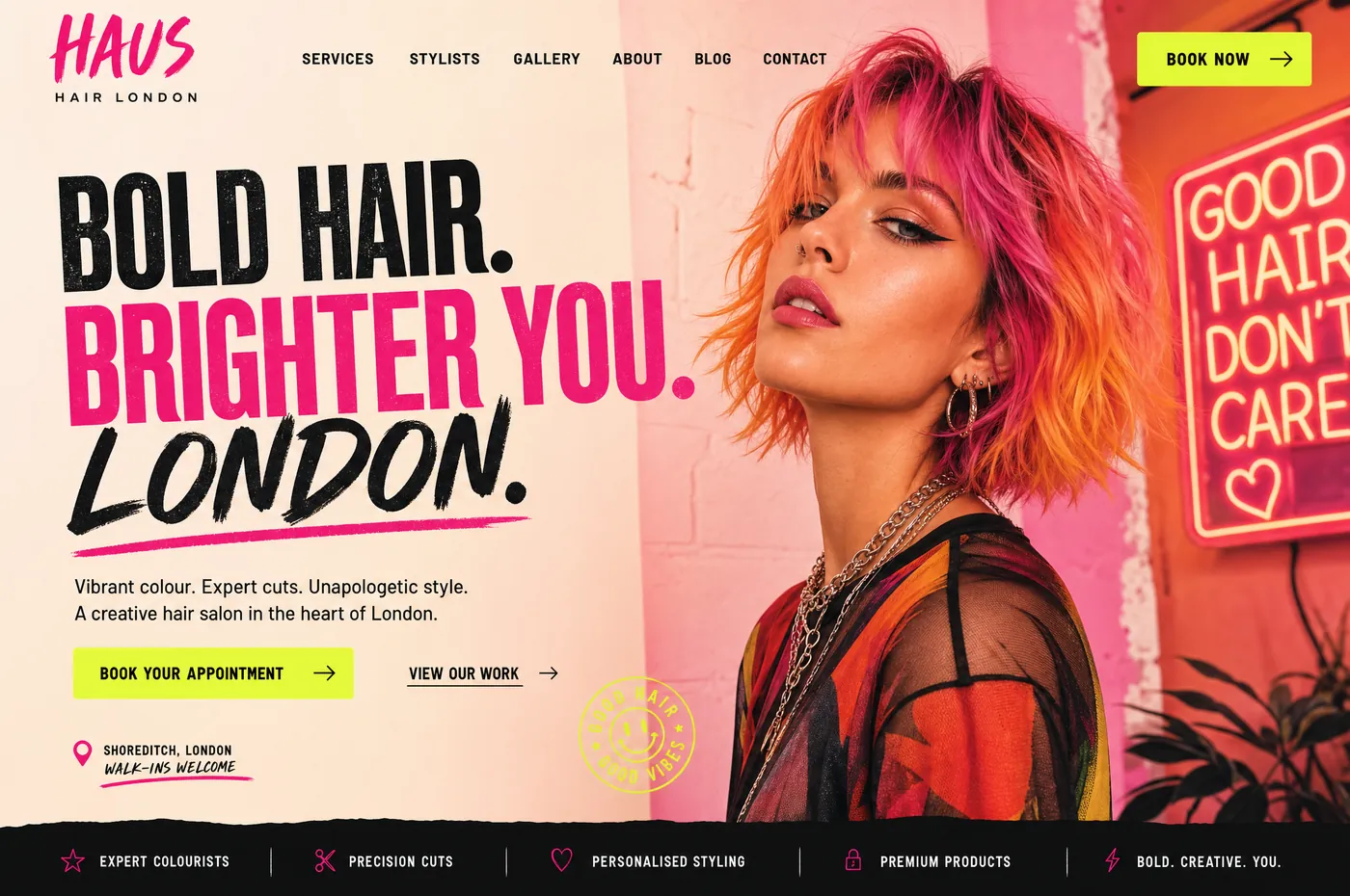 Business website
